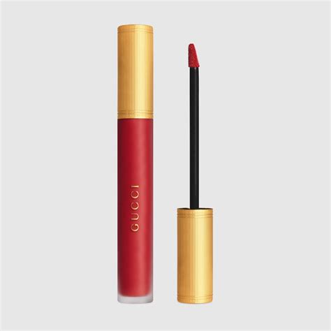 gucci lipstick goldie red glitter|Gucci lipstick 25 goldie red.